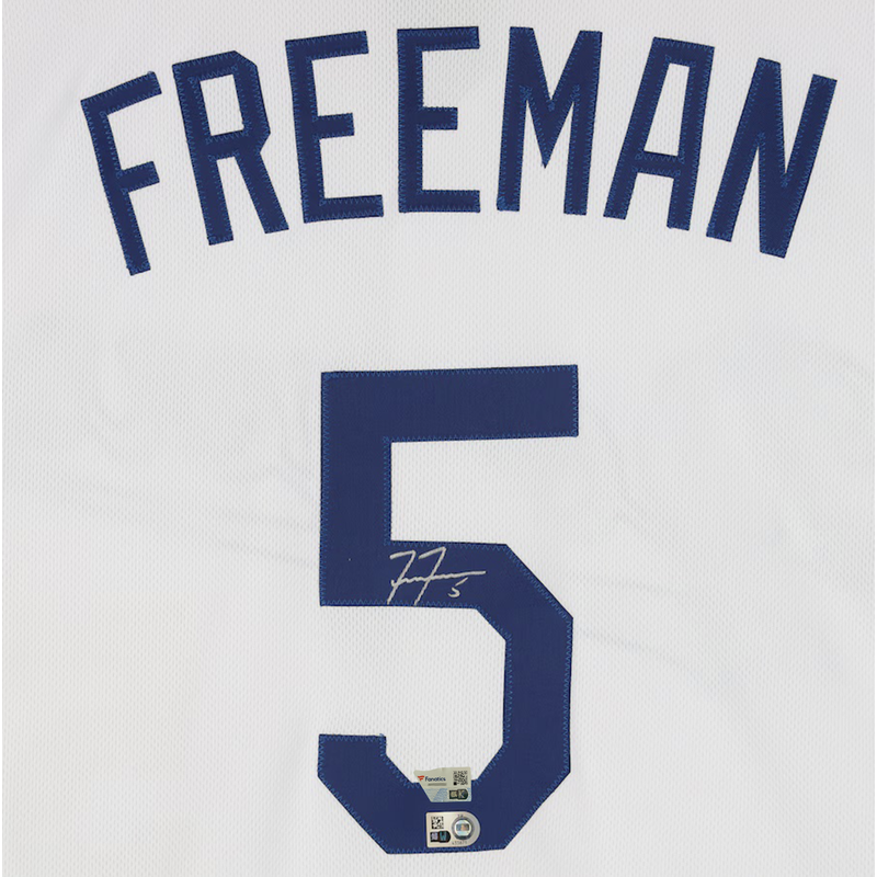 Freddie Freeman Autographed Los Angeles Dodgers Authentic Nike Jersey Fanatics