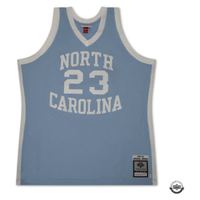 Michael Jordan Autographed 1983-84 UNC Blue Authentic Jersey UDA
