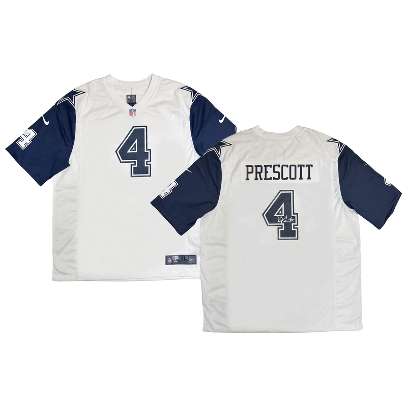 Dak Prescott Autographed Dallas Cowboys Nike Limited Jersey Beckett