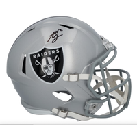 Ashton Jeanty Autographed Las Vegas Raiders Full Size Speed Helmet Fanatics