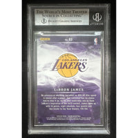2019-20 Panini Origins Rare Gold LeBron James Lakers Jersey BGS 8.5 #10/10
