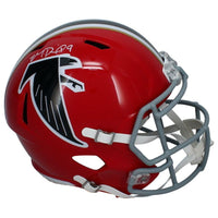 Michael Penix Jr. Autographed Falcons Throwback Full Size Speed Helmet Beckett