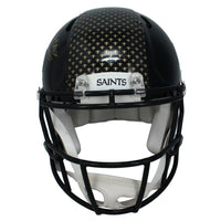 Rashid Shaheed Autographed New Orleans Saints "GEAUX SAINTS!" Saints Alt. Authentic Helmet Beckett