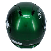 Davante Adams Autographed New York Jets Throwback Full Size Speed Helmet Beckett