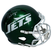 Garrett Wilson Autographed New York Jets 2024 Full Size Speed Helmet Fanatics