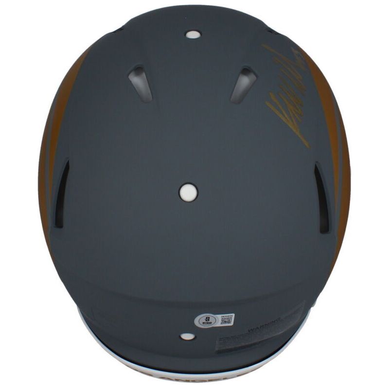 Kyren Williams Autographed Los Angeles Rams Slate Authentic Speed Helmet Beckett