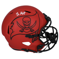 Baker Mayfield Autographed Buccaneers 'RAVE' Full Size Speed Helmet Fanatics