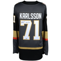 William Karlsson Autographed "Wild Bill" Vegas Golden Knights Jersey Fanatics