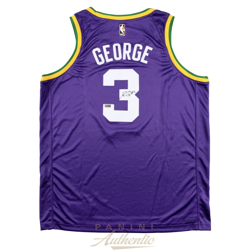 Keyonte George Autographed Utah Jazz Purple Nike Swingman Jersey Panini