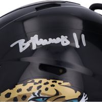 Brian Thomas Jr. Autographed Jacksonville Jaguars Mini Speed Helmet Fanatics