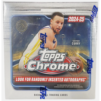 2024/25 Topps Chrome Mega NBA Basketball 8-Pack Monster Box Factory Sealed