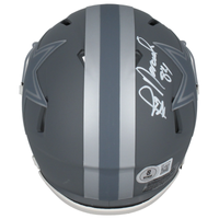 Jay Novacek Autographed "3x SB Champ" Cowboys Slate Mini Helmet Beckett