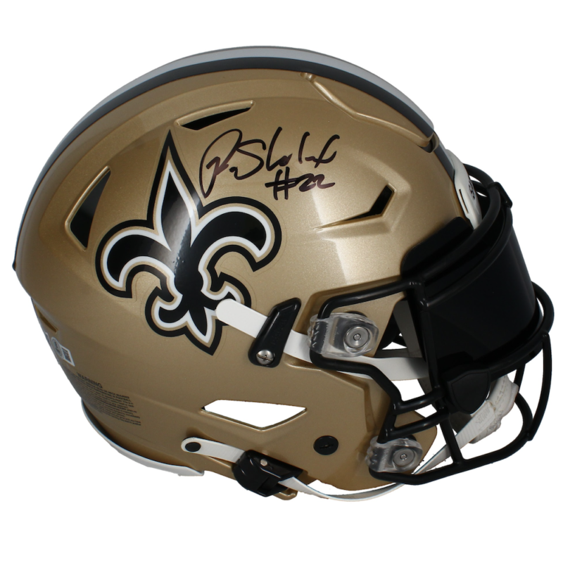 Rashid Shaheed Autographed New Orleans Saints Authentic Speedflex Helmet w/ Visor Beckett