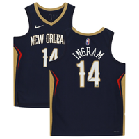Brandon Ingram Autographed New Orleans Pelicans Nike Navy Jersey Fanatics