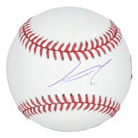 Junior Caminero Autographed Tampa Bay Rays Official MLB Baseball Fanatics