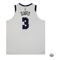 Anthony Davis Autographed 22-23 Los Angeles Lakers Ins. City of Angels Auth. Nike Jersey UDA