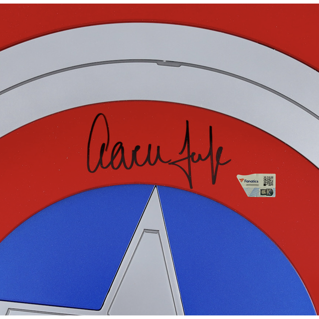 Aaron Judge Autographed New York Yankees Captain America Replica Shield Fanatics