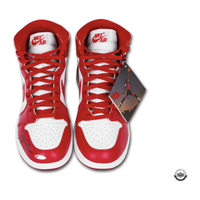 Michael Jordan Autographed Nike 1 Retro 1985 New Beginnings Shoes UDA