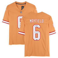 Baker Mayfield Autographed Buccaneers "Fire The Cannons" Nike Jersey Fanatics