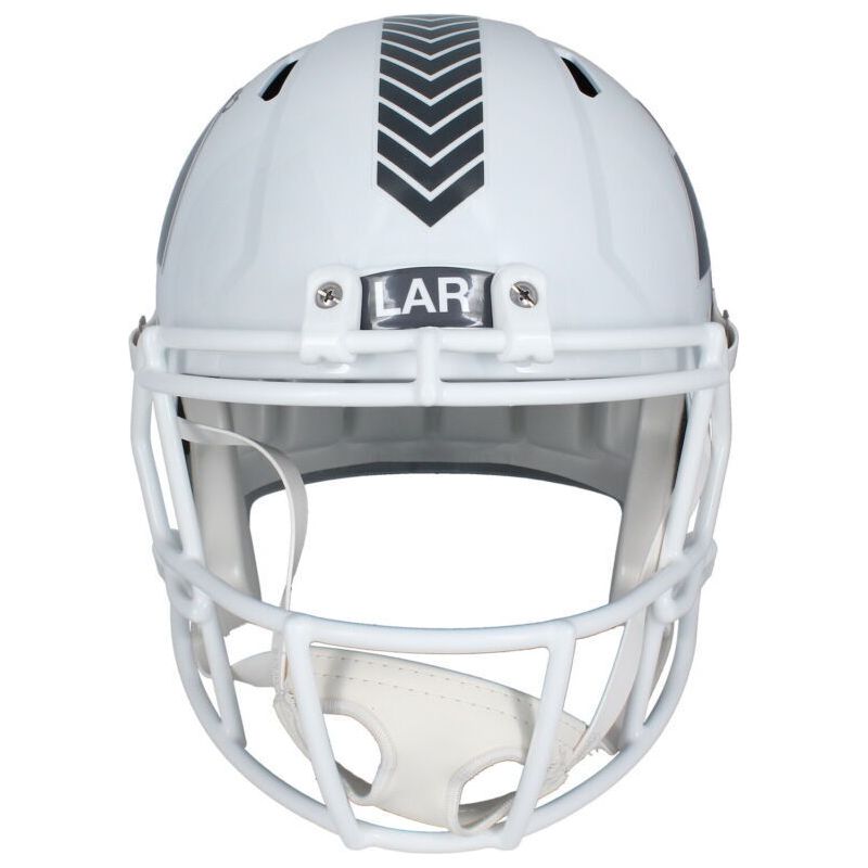 Kyren Williams Autographed Los Angeles Rams 2024 STS Full Size Helmet Beckett