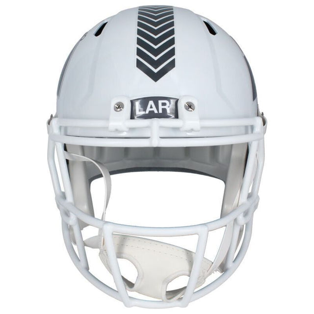 Kyren Williams Autographed Los Angeles Rams 2024 STS Full Size Helmet Beckett