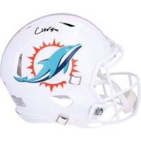 Chop Robinson Autographed Miami Dolphins Authentic Speed Helmet Fanatics