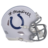 Adonai Mitchell Autographed Indianapolis Colts Mini Speed Helmet Fanatics