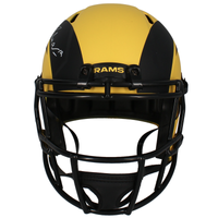 Puka Nacua Autographed Los Angeles Rams 'RAVE' Full Size Speed Helmet Fanatics