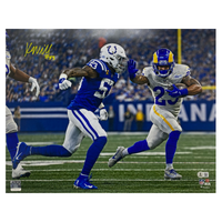 Kyren Williams Autographed Los Angeles Rams "Stiff Arm" 16" x 20" Photo Beckett