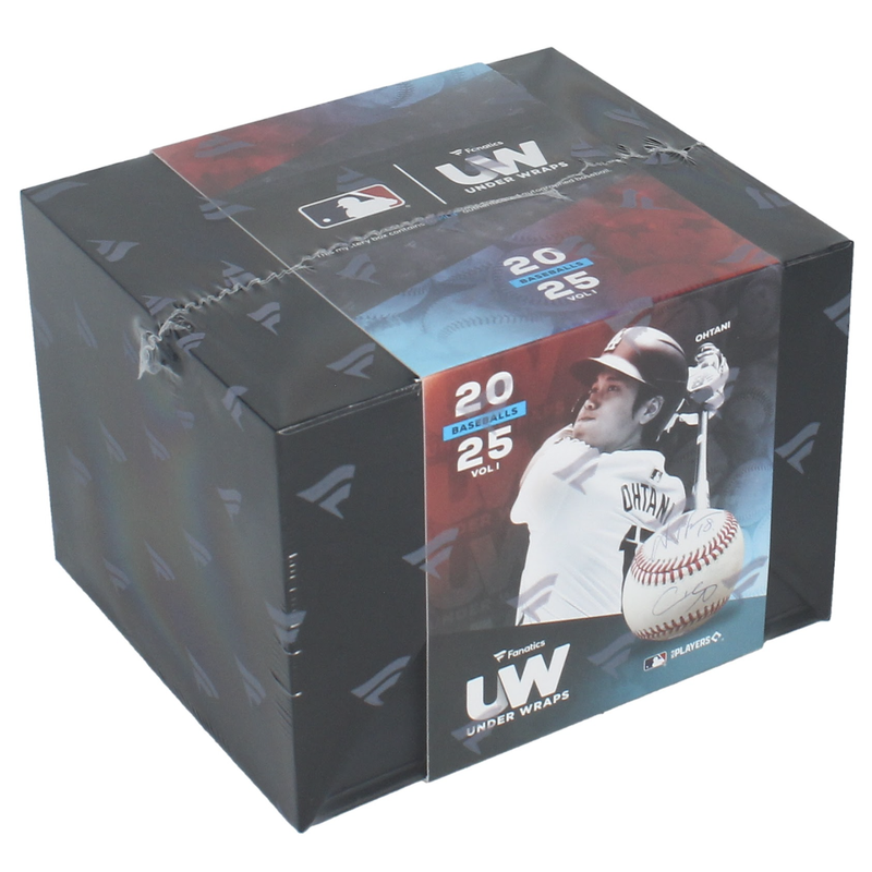 2025 MLB Under Wraps Autographed Baseball (Babe Ruth, Ohtani, Judge) Fanatics