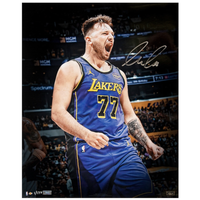 Luka Doncic Autographed Lakers "Lake Show" 16" x 20" Photo LE 177 Panini