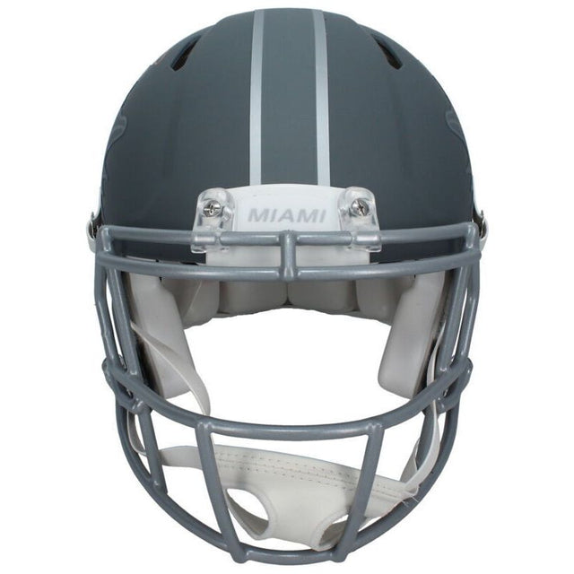 Tyreek Hill Autographed Miami Dolphins Slate Authentic Speed Helmet Beckett
