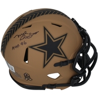 Mel Renfro Autographed "HOF 96" Cowboys STS Mini Helmet Beckett