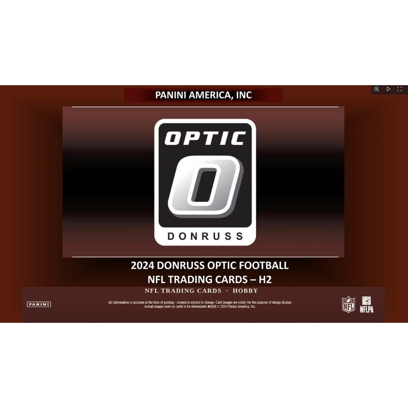 2024 Panini Donruss Optic NFL Hybrid H2 Box Factory Sealed