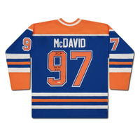 Connor McDavid Autographed & Inscr "First Goal 10/13/15" Oilers Jersey UDA LE 97
