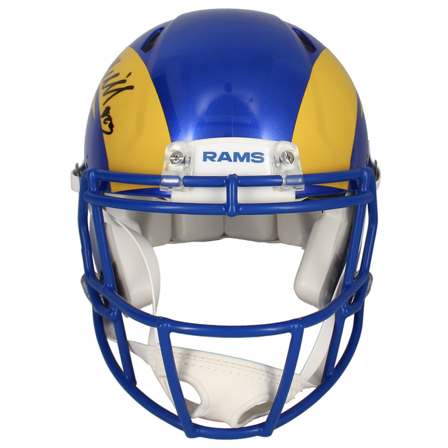 Kyren Williams / Puka Nacua Autographed Rams Authentic Speed Helmet Fanatics