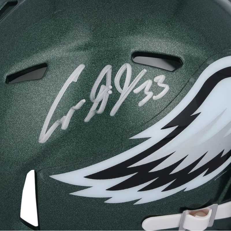 Cooper Dejean Autographed Philadelphia Eagles Speed Mini Helmet Fanatics