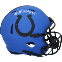 Adonai Mitchell Autographed Indianapolis Colts RAVE Full Size Helmet Fanatics
