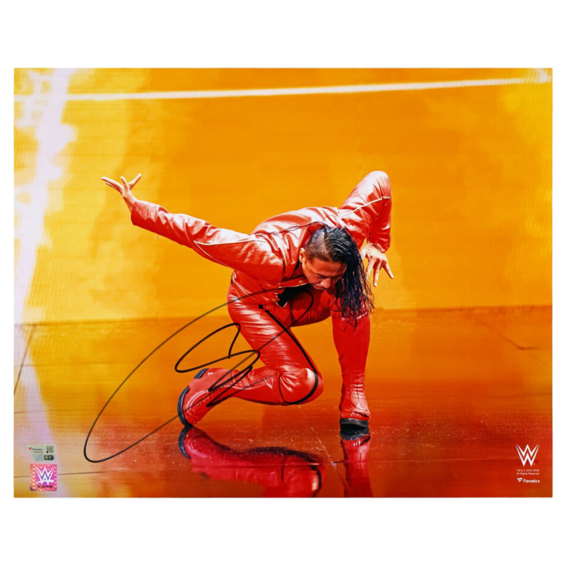 Shinsuke Nakamura Autographed WWE Entrance 16" x 20" Photograph Fanatics
