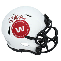 Terry McLaurin Autographed Washington Commanders Lunar Eclipse Mini Helmet Beckett