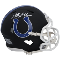Anthony Richardson Autographed Colts Black Matte Mini Speed Helmet Fanatics