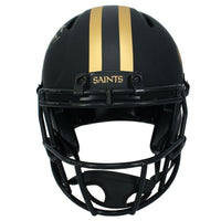 Rashid Shaheed Autographed New Orleans Saints "Who Dat" Eclipse Authentic Helmet Beckett