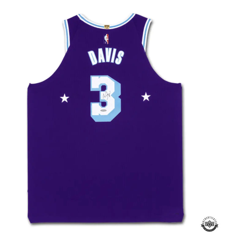 Anthony Davis Autographed 21-22 LA Lakers Mixtape Ed Authentic Nike Jersey UDA