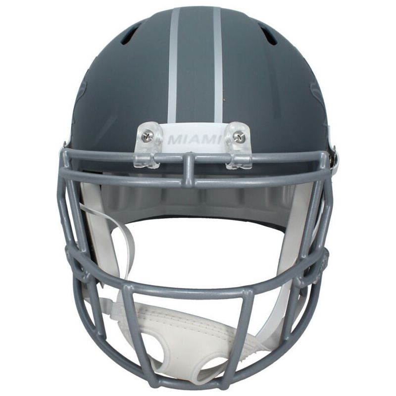 Odell Beckham Jr Autographed Miami Dolphins Slate Full Size Speed Helmet Beckett