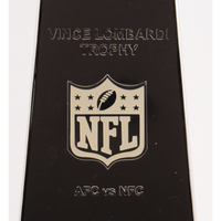 Tom Brady Autographed Patriots Painted Lombardi Trophy Beckett LE 2/12