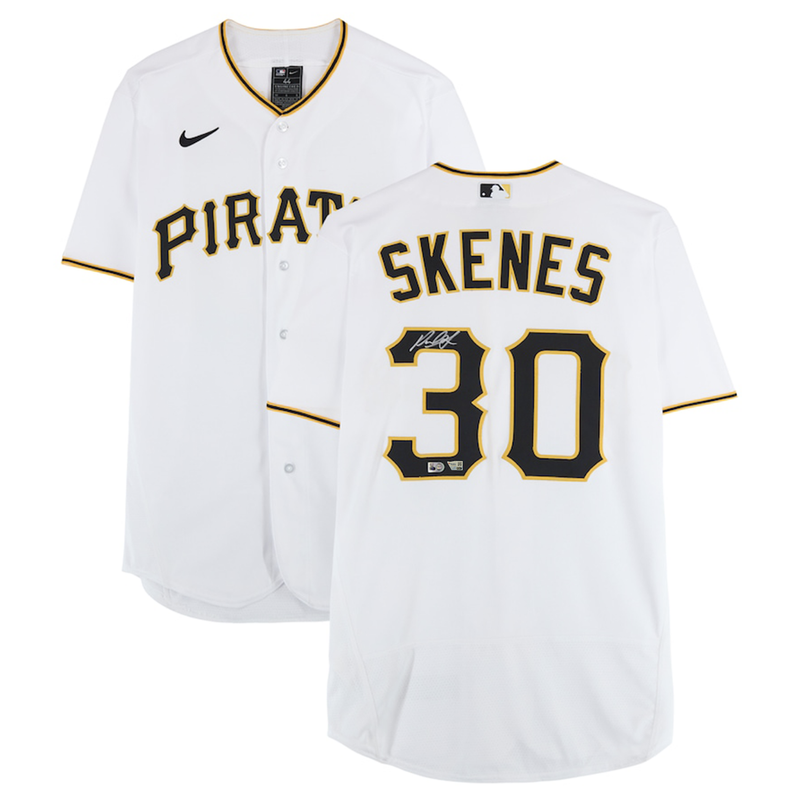 Paul Skenes Autographed Pittsburgh Pirates Authentic White Nike Jersey Fanatics