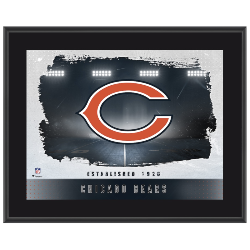 Chicago Bears Team Logo 10.5" x 13" Sublimated Plaque Fanatics
