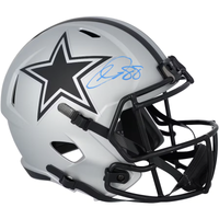 CeeDee Lamb Autographed Dallas Cowboys 'RAVE' Full Size Speed Helmet Fanatics