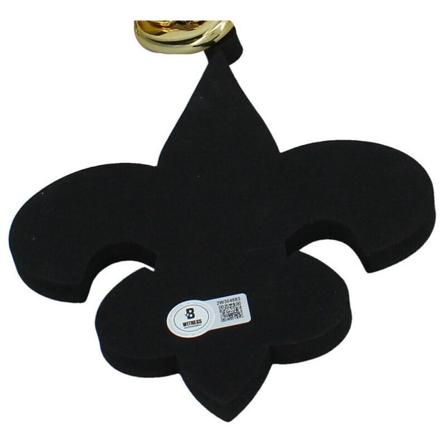 Rashid Shaheed Autographed New Orleans Saints Oversized SuperFan Chain Beckett