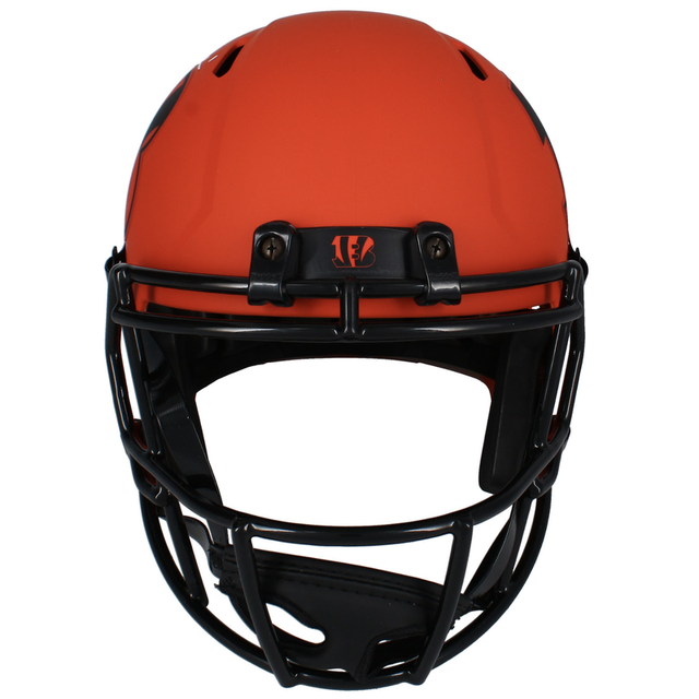 Ja'Marr Chase Autographed Bengals 'RAVE' Full Size Speed Helmet Beckett